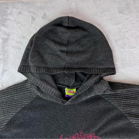 Scooby-Doo Cartoon Network 2007 Hooded Sweatshirt/Sweater Women's XL* Grey Y2k - Picture 2 of 16